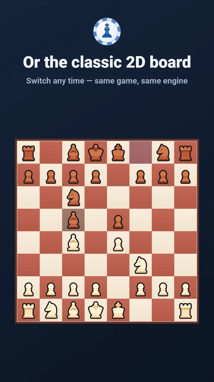 Chess Ta! classic 2D chess board